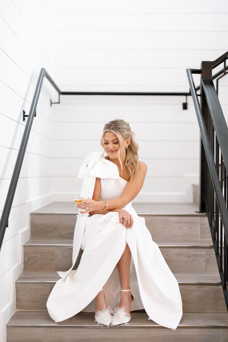 sharing some inspo for my BRIDES! this is the dress OF MY DREAMS. first off it’s SO comfortable, fit so well & looks absolutely stunning! could not recommend this more for brides. especially for a shower or rehearsal dinner! (wearing size small) 

bride to be, bridal inspo, white dress, bridal dress, white maxi dress, white party dress, revolve, wedding, rehearsal dinner, wedding shower, bridal shower

#LTKwedding