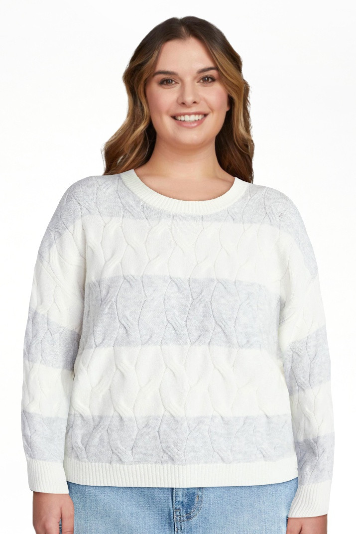 No Boundaries Drop Shoulder Crewneck Pullover Sweater, Midweight, Women's XXS-XXL | Walmart (US)