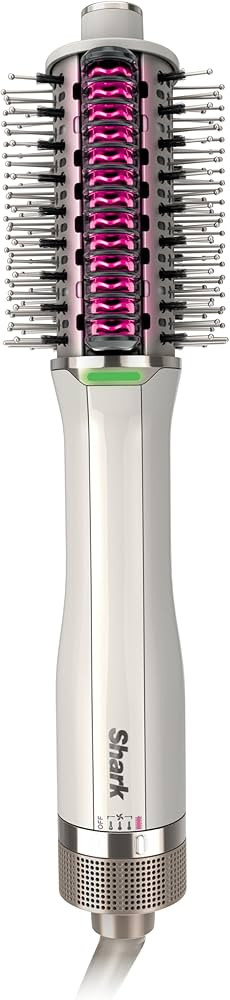 Shark HT202 SmoothStyle Heated Comb + Blow Dryer Brush, Dual Mode, for All Hair Types, Silk | Amazon (US)