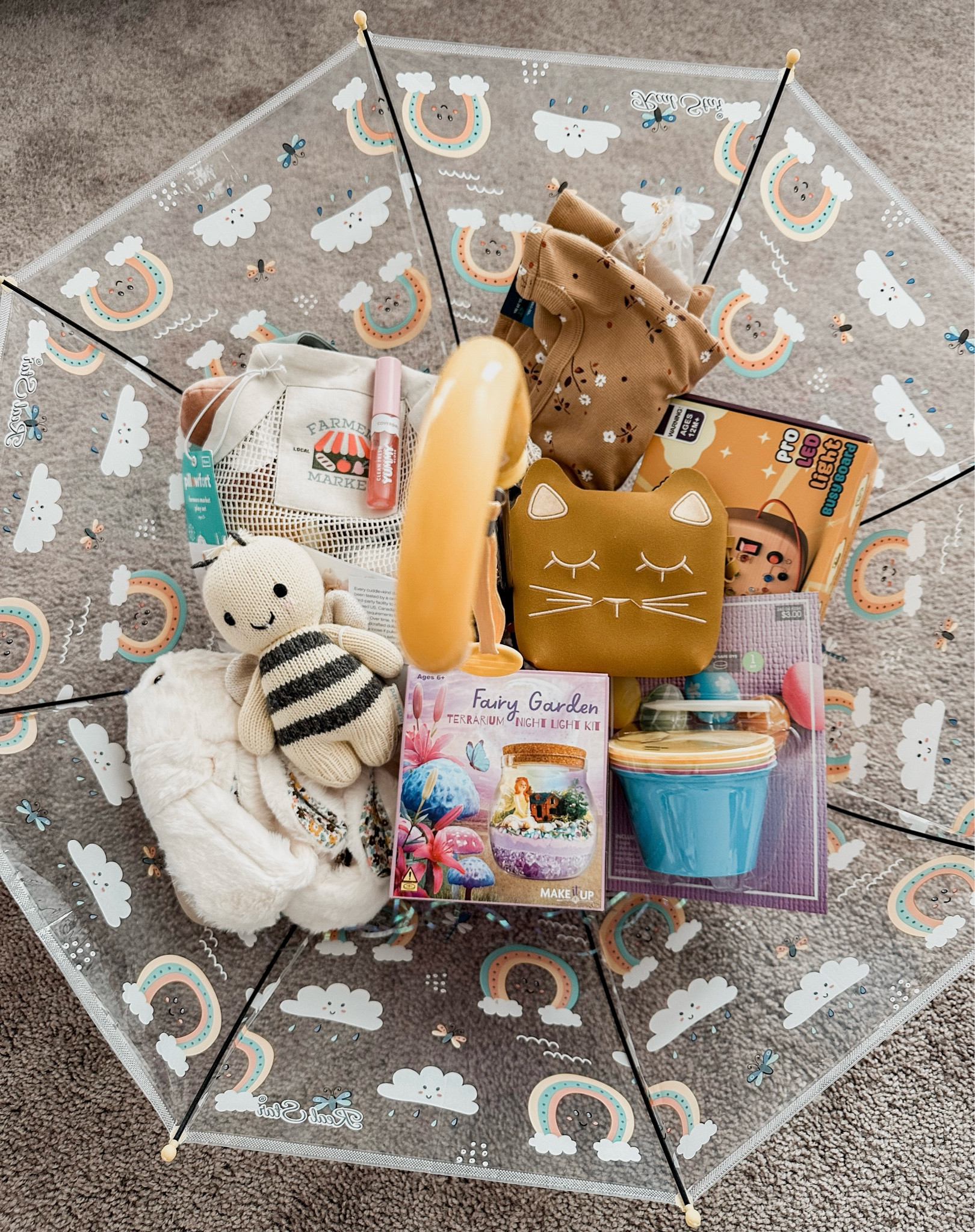 Yellow themed umbrella stuffer as my 2 year old’s Easter gift

#LTKbeauty #LTKSeasonal #LTKkids
