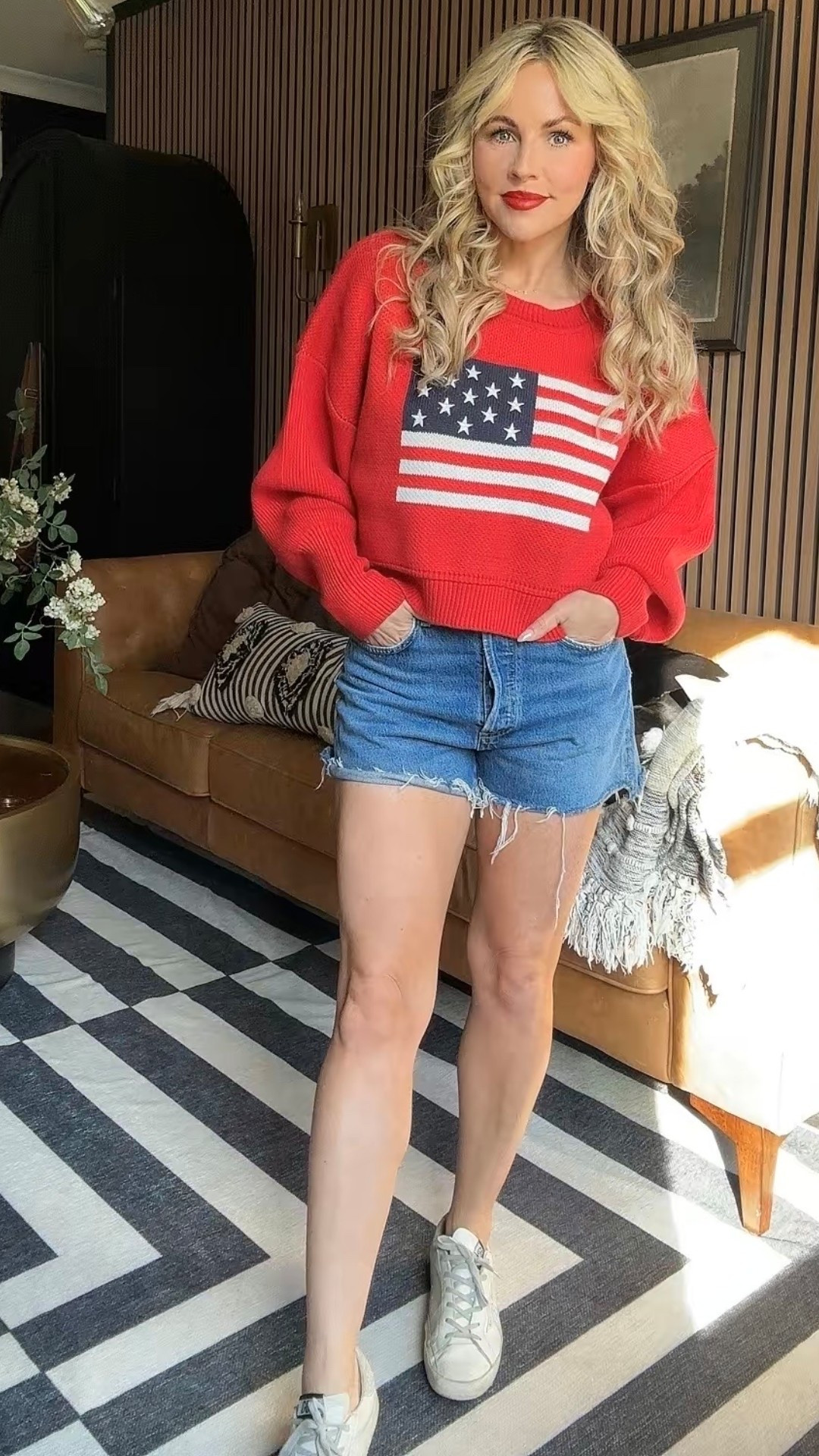 Denim + America always wins. There is truly no combination more timeless than denim paired with red white and blue during summer. This look is perfect for the 4th or honestly any late night moment.  Shop this look here and use the code NASHVILLEWIFESTYLE35 for 35% off your order!

#LTKSaleAlert #LTKootd #LTKOver40