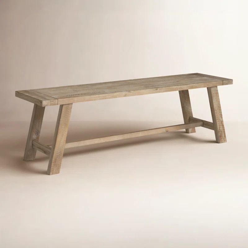 Bianca 60'' W Solid Wood Dining Bench | Wayfair North America