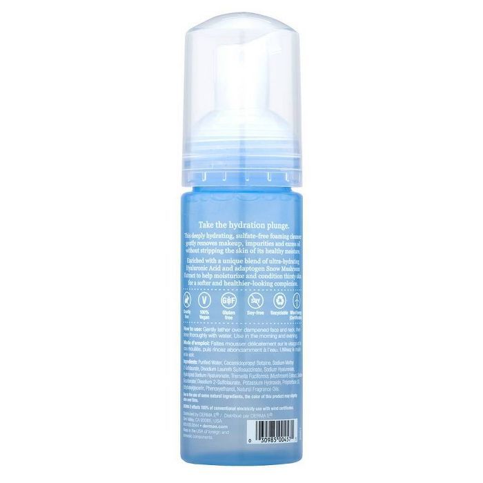 DERMA E Ultra Hydrating Alkaline Cloud Cleanser - 5.3 fl oz | Target