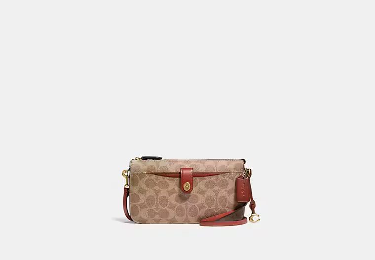 Noa Pop Up Messenger In Signature Canvas | Coach (US)