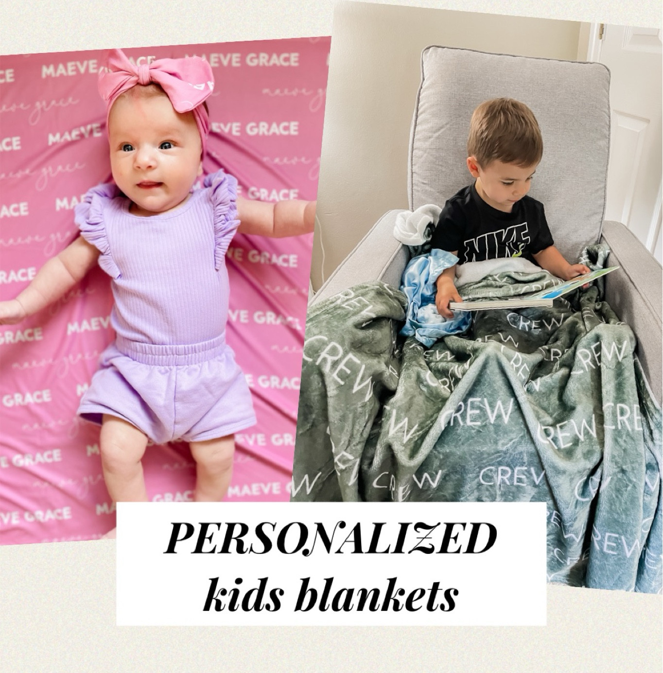 these personalized blankets from The Little Lemons Company are so adorable! They'd make the perfect baby shower gift 💝 


personalized blanket
baby blanket
baby name blanket
baby name swaddle


#LTKKids #LTKBaby