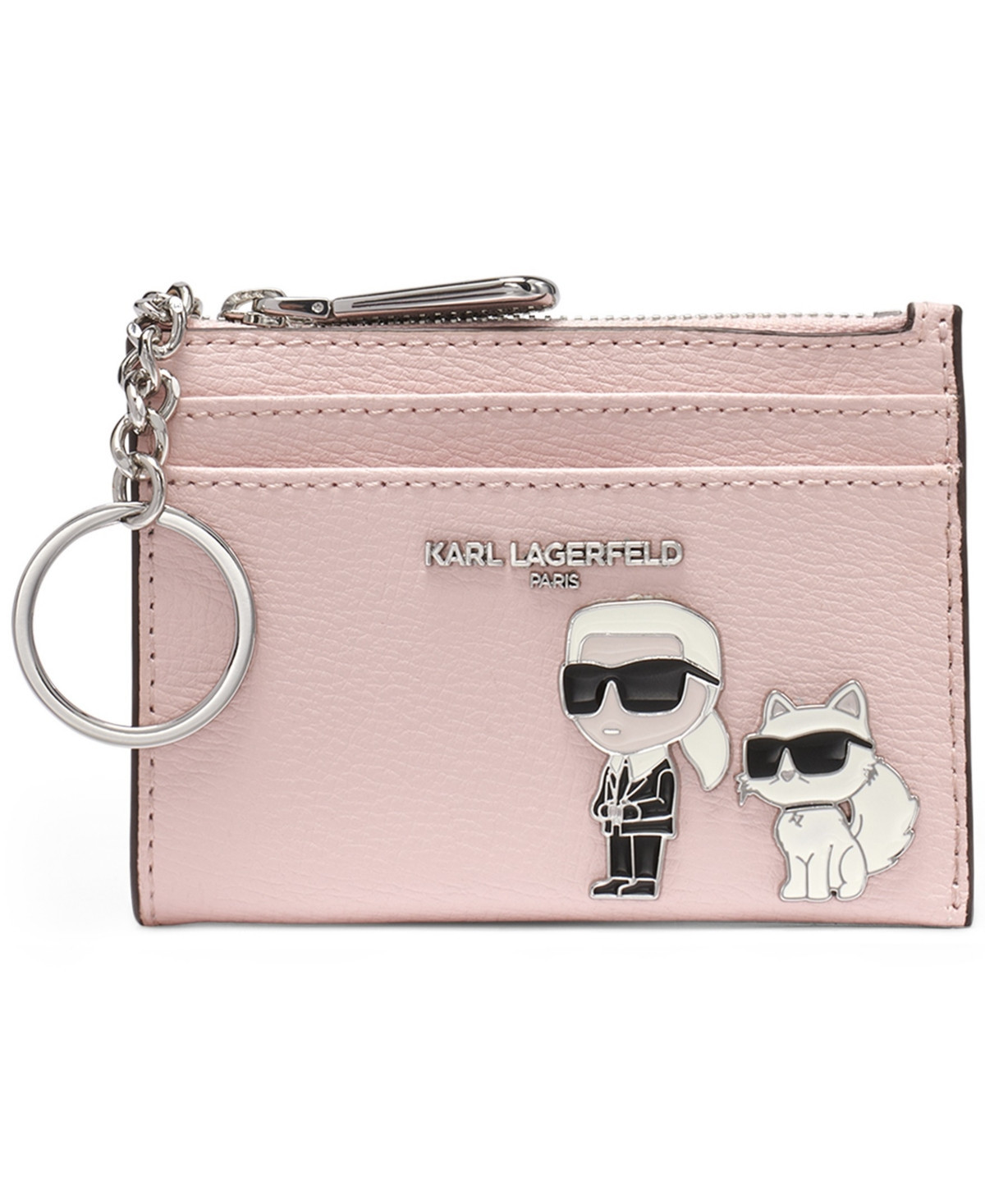Karl Lagerfeld Paris Magnetic Snap Wallet - Lotus | Macy's