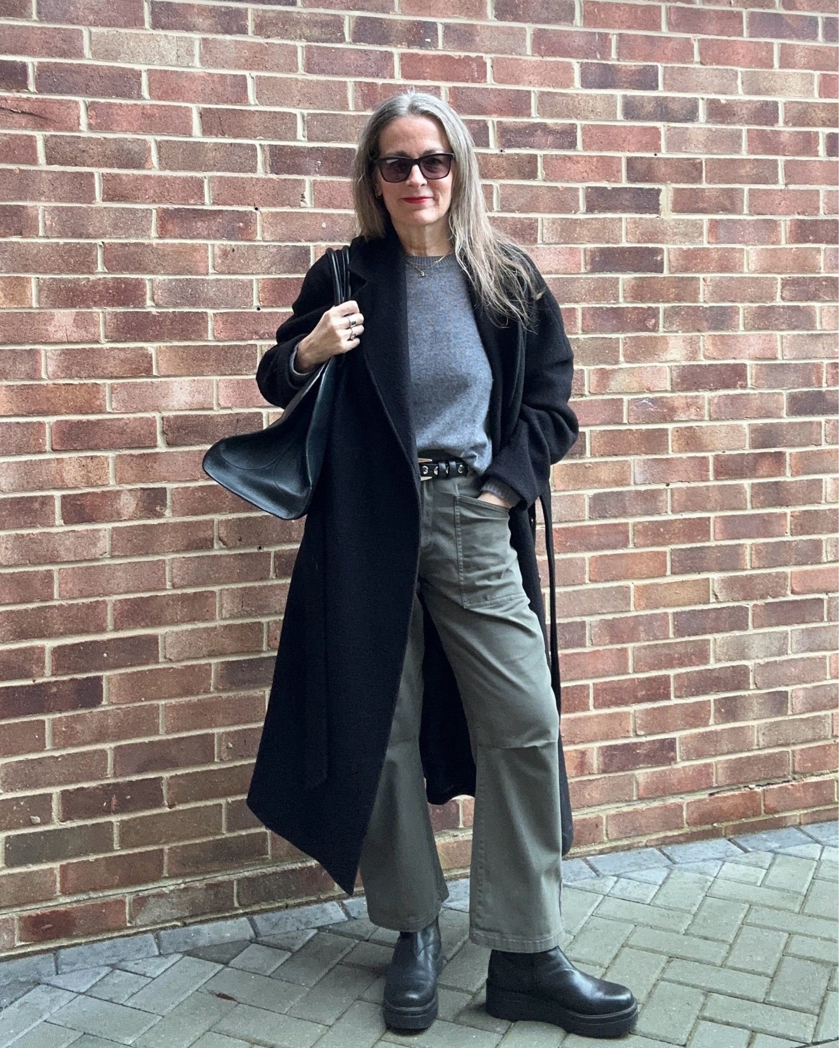 Winter greens and cosy coats 

#LTKuk #LTKwinter #LTKover50style