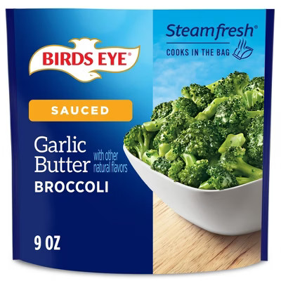 Birds Eye Frozen Garlic Butter Broccoli - 9oz | Target