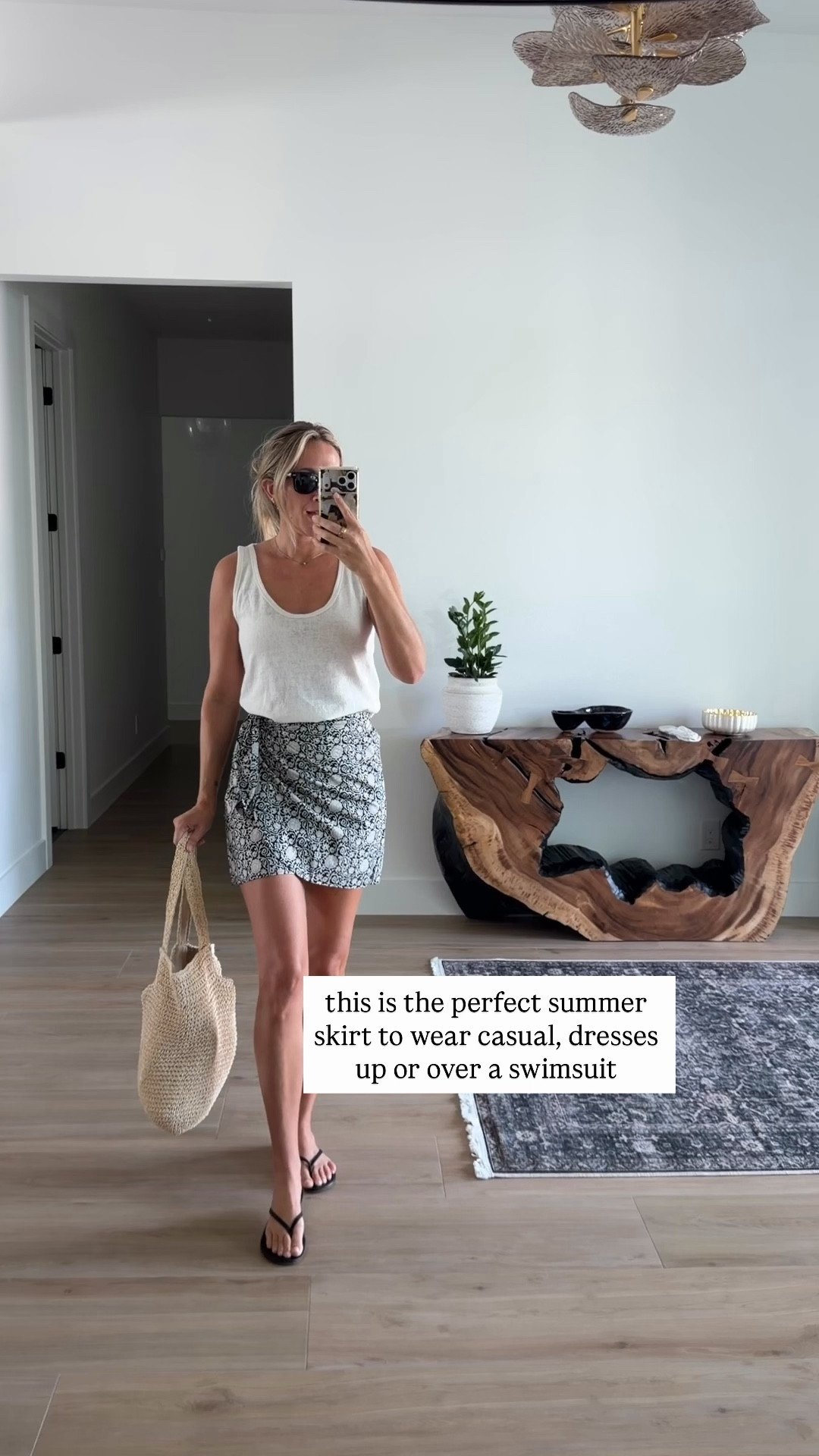 Target wrap skirt with cream tank top. Size medium skirt size small tank top.

#LTKootd #LTKgrwm #LTKSaleAlert