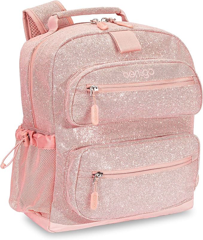 Bentgo® Kids Glitter Backpack - Lightweight 14” Backpack for School, Travel & Daycare, Ideal f... | Amazon (US)