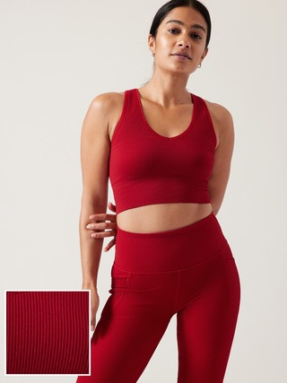 Aurora Seamless Crop Rib Tank | Athleta