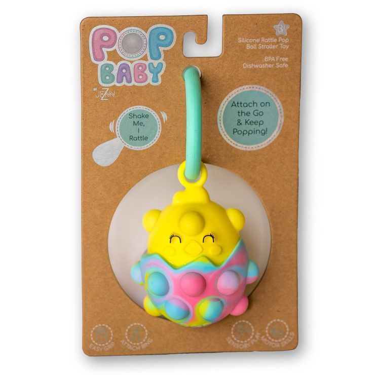 Pop Baby by JennZ 3D Chick with Egg Rattle | Target