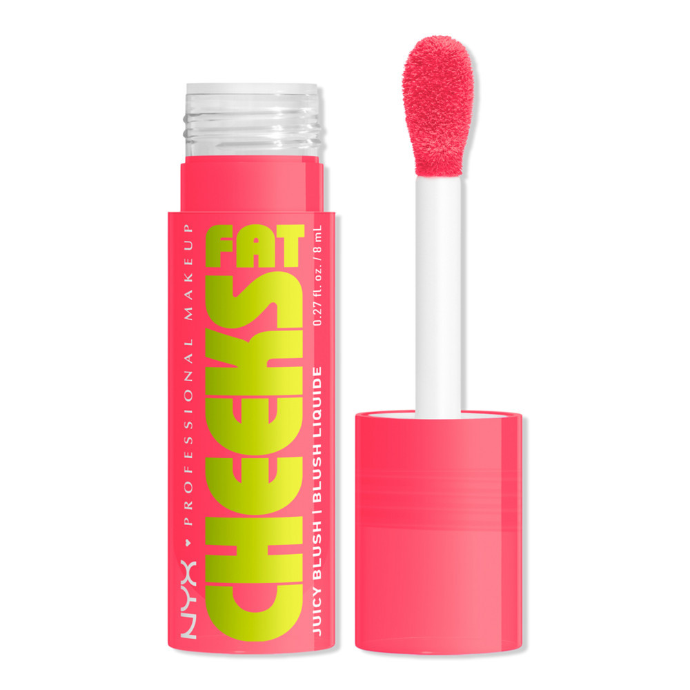 NYX Professional Makeup Fat Cheeks Dewy Liquid Blush - Guava Gush | Ulta