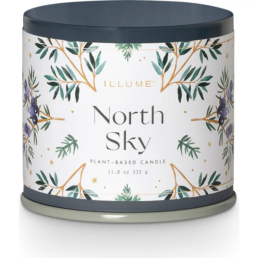 ILLUME® Vanity Tin Candle, North Sky in Blue at Nordstrom, Size Large | Nordstrom