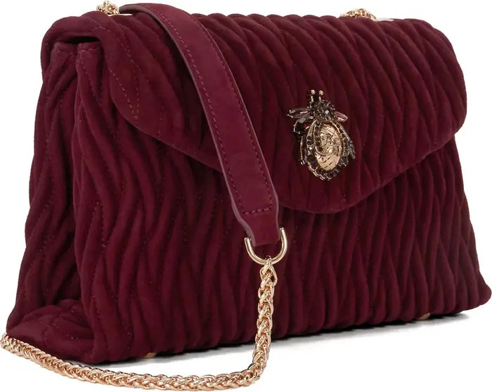 Darling Matelassé Suede Crossbody Bag | Nordstrom
