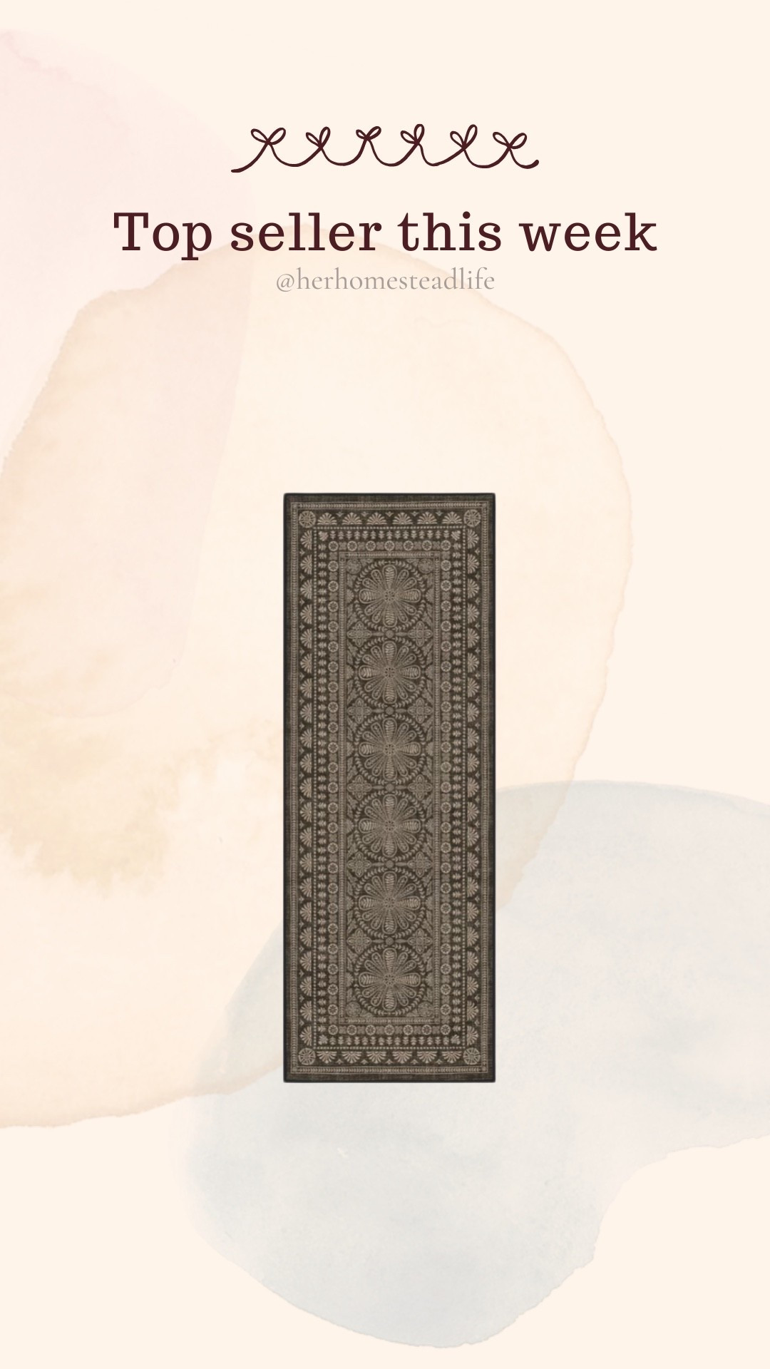Best seller from 2/16-2/23!

Runner rug | area rugss

#LTKHome