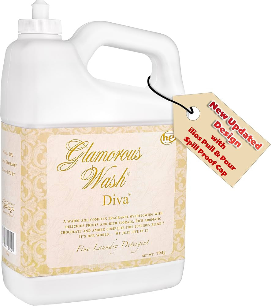 Tyler's Diva Glam Wash Laundry Detergent, Gallon (128 Fl oz) (Pack of 1) ILIOS Packaging. | Amazon (US)