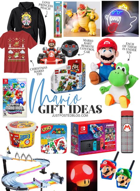 A gift guide full of ideas for a Mario and super Mario fans!

#LTKHoliday #LTKGiftGuide #LTKkids