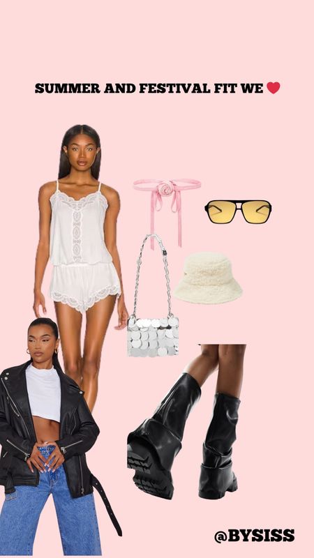 What we wear this summer and festival season 💕
.
european summer, outfit summer, white set, black boots, festival outfit, my theresa, otra, revolve, asos, PLT, Rabanne  

#LTKSeasonal #LTKfindsunder100 #LTKU