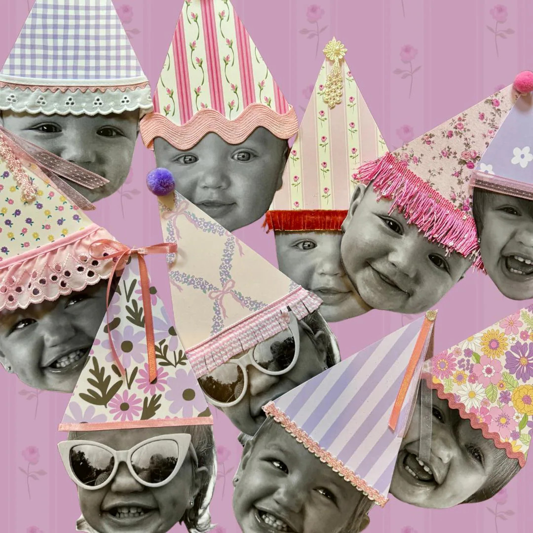 Herirloom Quality Custom Baby Face Birthday Banner - Etsy | Etsy (US)