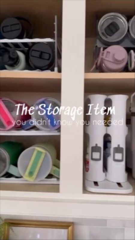 Must have Amazon kitchen organization and storage! Even fits your Stanleys! This cabinet caddy is perfect for spices or pill bottles. 

(4/19)

#LTKstyletip #LTKhome #LTKVideo