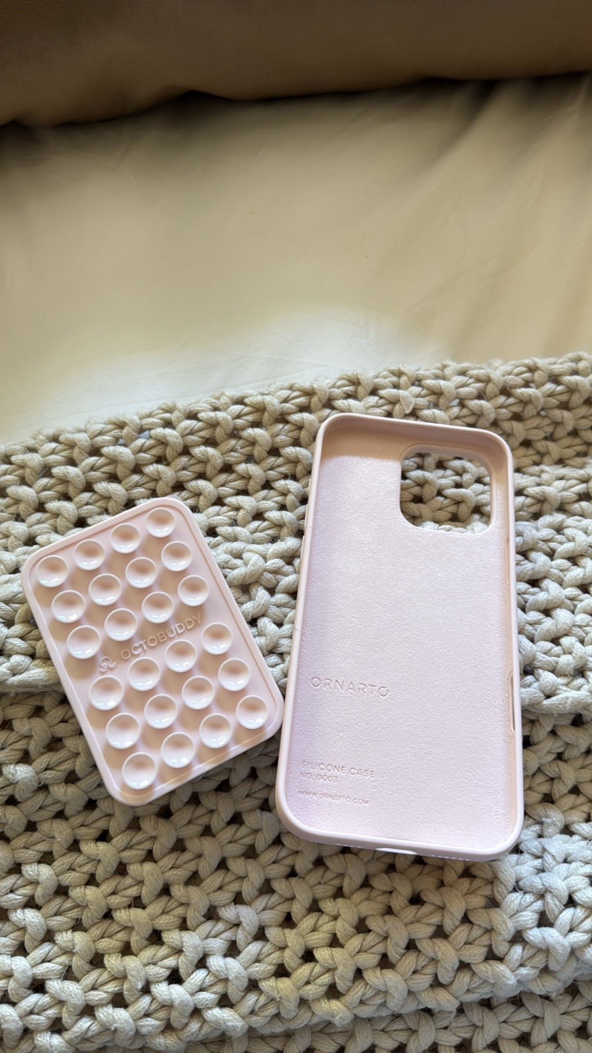 Favorite phone case and octobuddy 