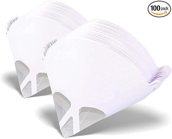 100 Pack 100 Micron Paint Cone Paint Strainers, 100 Micron Paint Filter Paint Filter Cone with Fi... | Amazon (US)