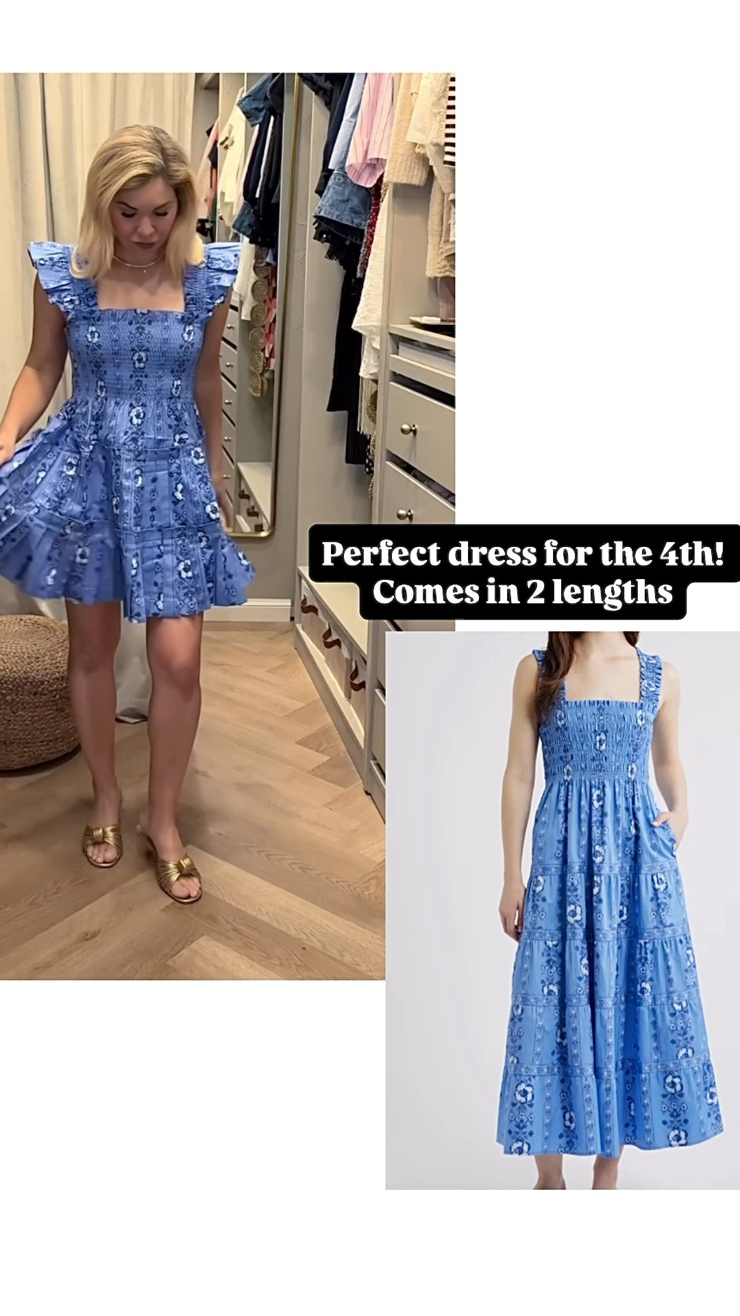 4th of July dress 
Dress 
Summer outfit 
Vacation