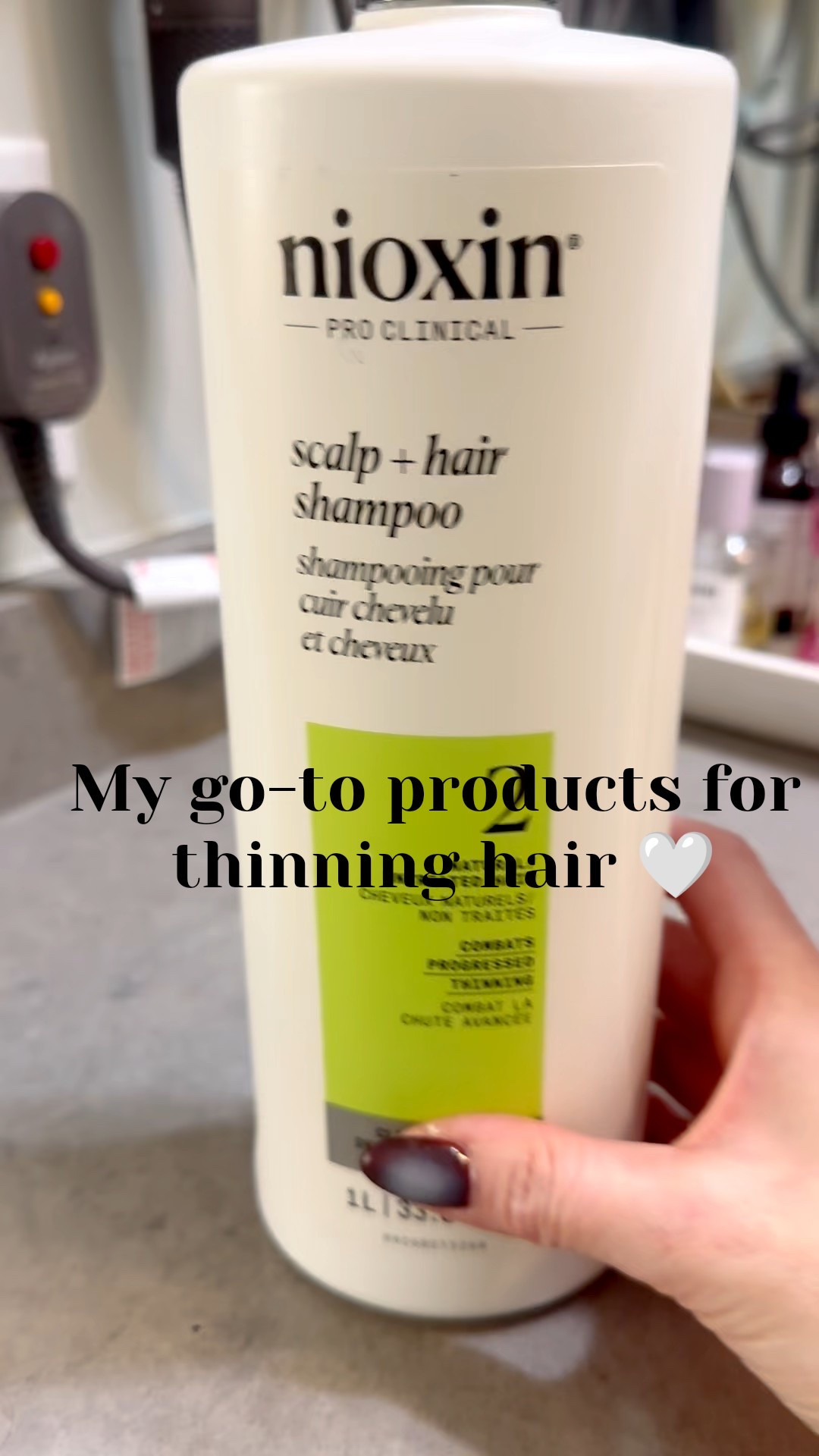 Sharing my favorite hair products for thinning hair 🤍
These are what I personally use to help my hair feel healthier and look fuller over time. Everything is linked here. #LTKBeauty
#HairCareRoutine
#ThinningHair
#HairCareFavorites
#LTKFinds
#HealthyHair 

#LTKBeauty #LTKselfcare #LTKmomlife