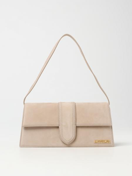 JACQUEMUS: shoulder bag for woman - Beige | Jacquemus shoulder bag 221BA0133066 online at GIGLIO.... | Giglio.com - Global Italian fashion boutique