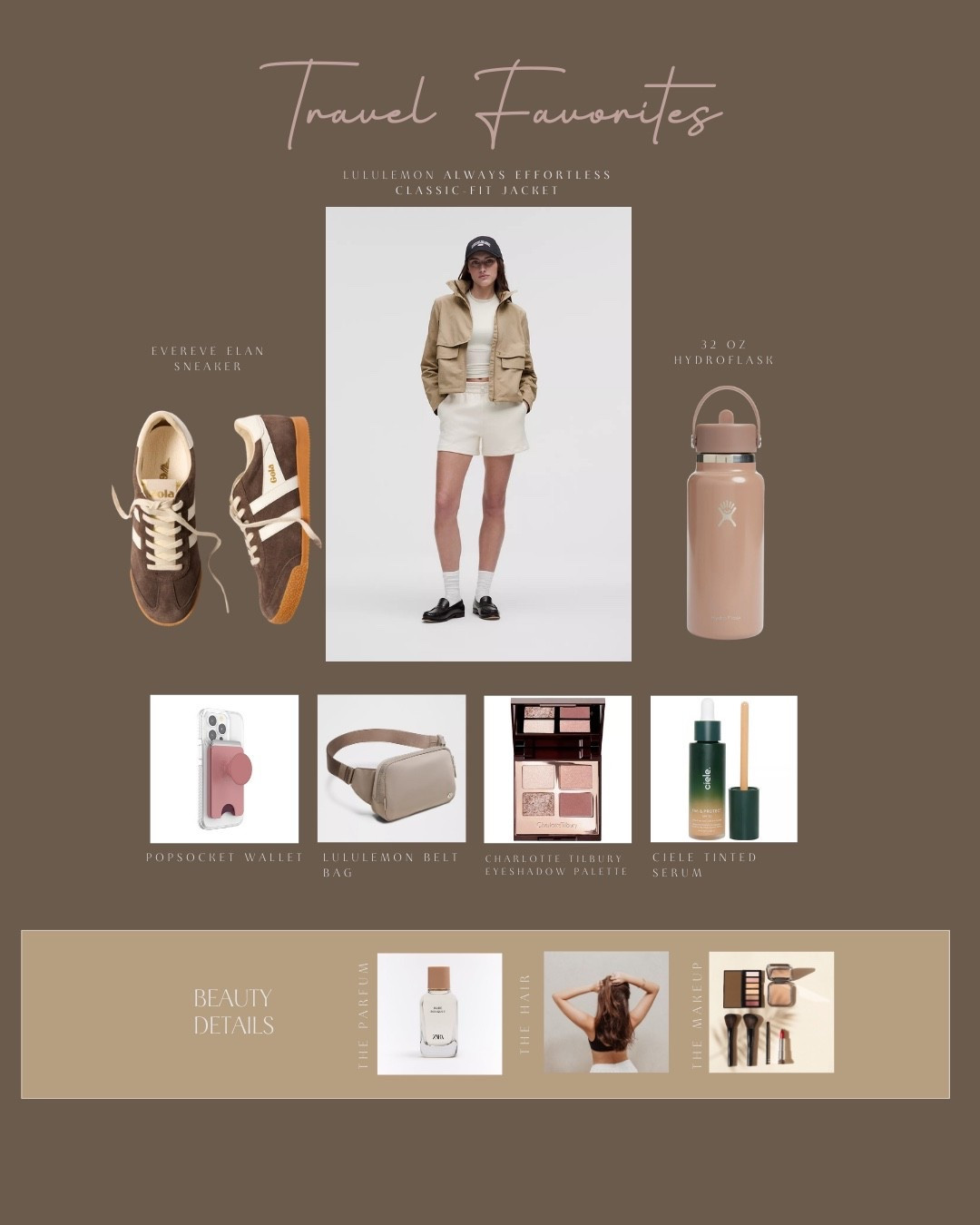 Pack with PaylorMade: Africa 

#LTKBeauty #LTKGiftGuide #LTKTravel