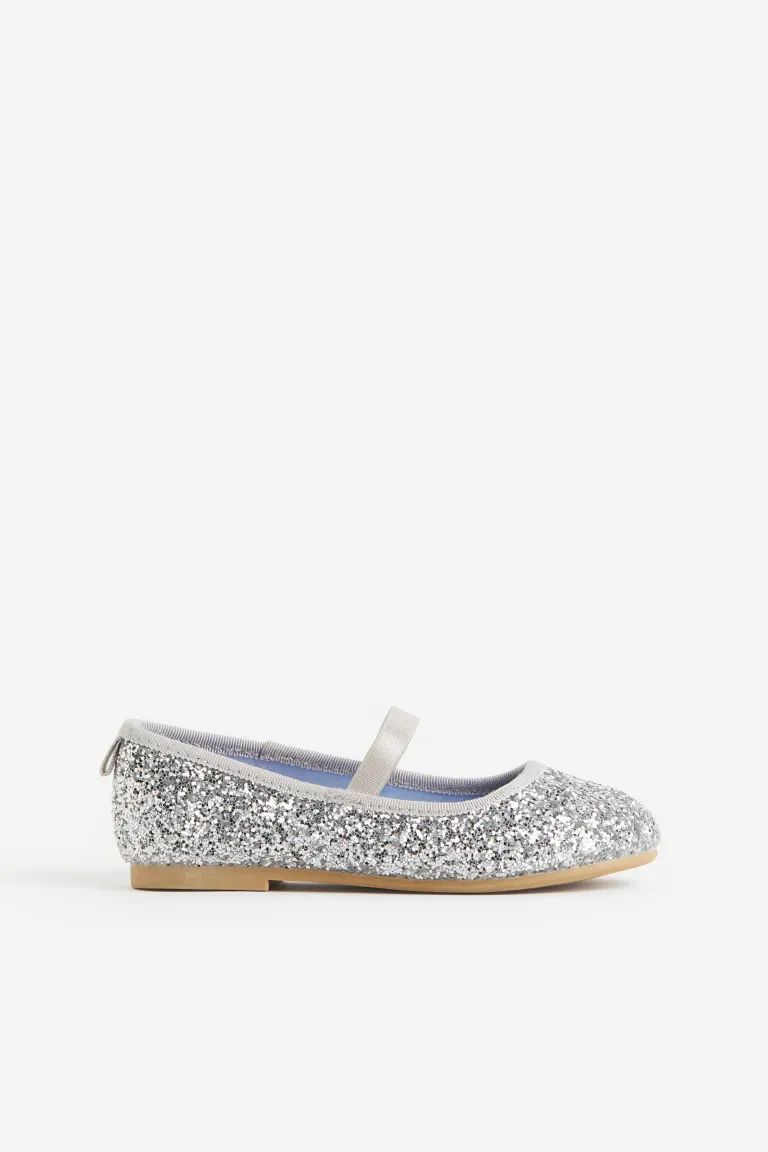 Glittery Ballet Flats | H&M (US + CA)