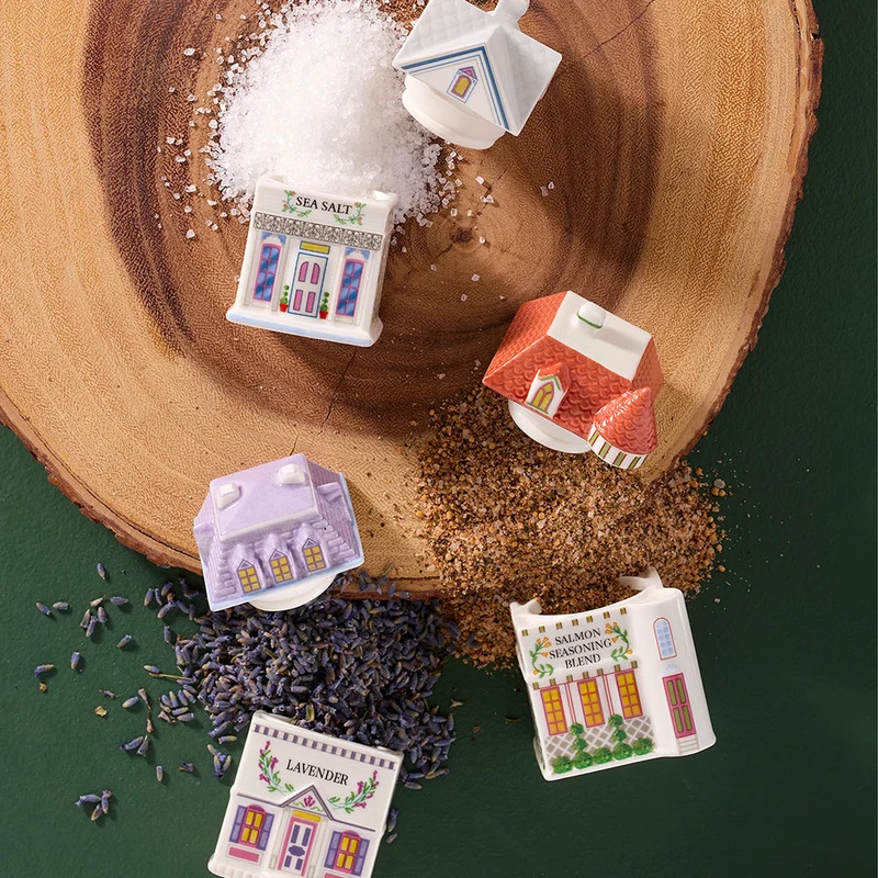 Lenox Spice Village 3-Piece West Coast Spice Jars Set | Lenox