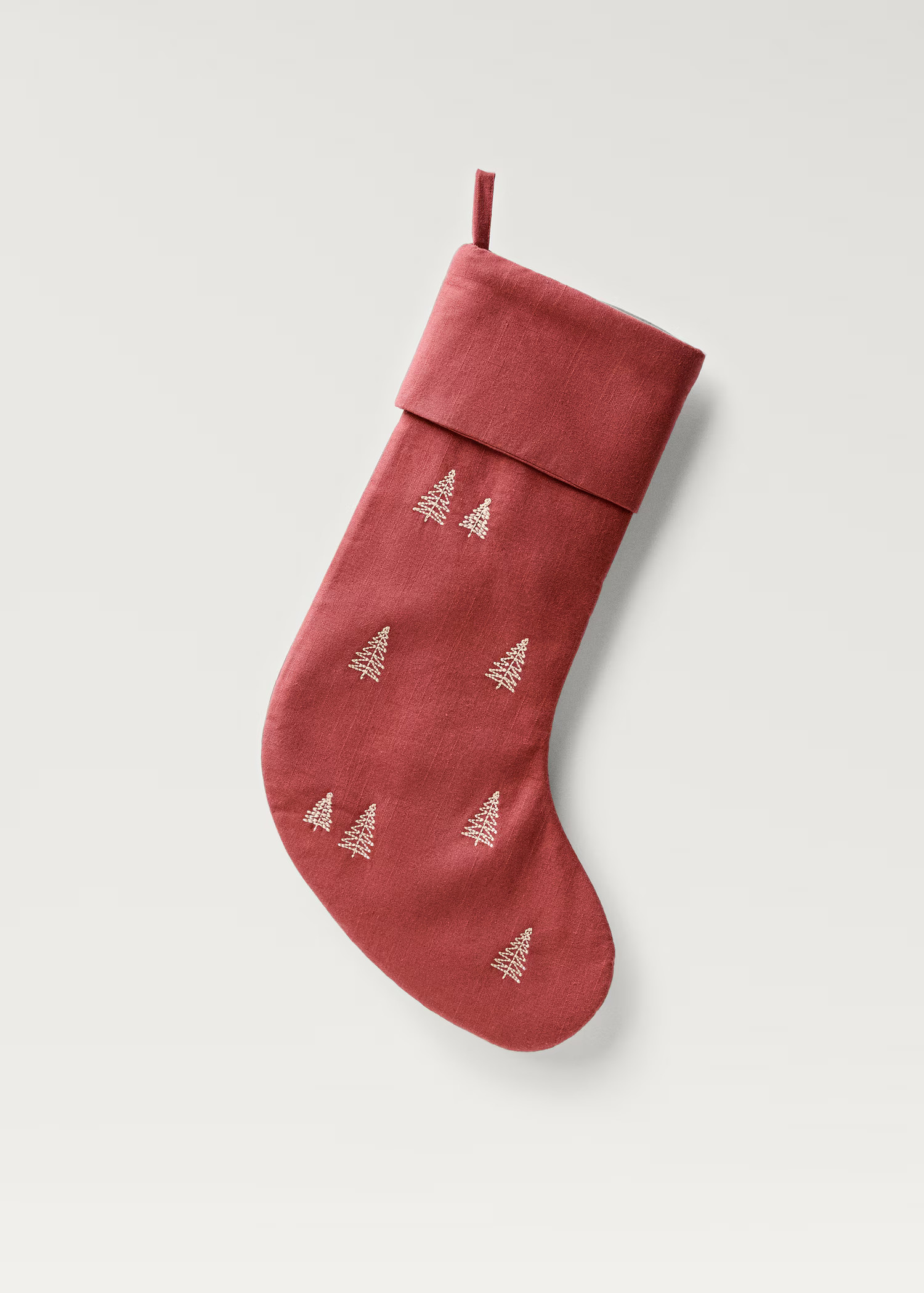 Embroidered Tree Stocking Ornament | Mango (US/MX/AU)