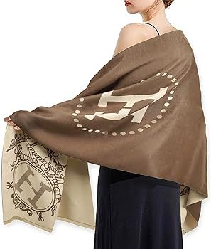 EXTREE Scarfs for Women Pashmina Silky Shawl Wrap for Evening Dressing Blanket Open Front Poncho Cape | Amazon (US)