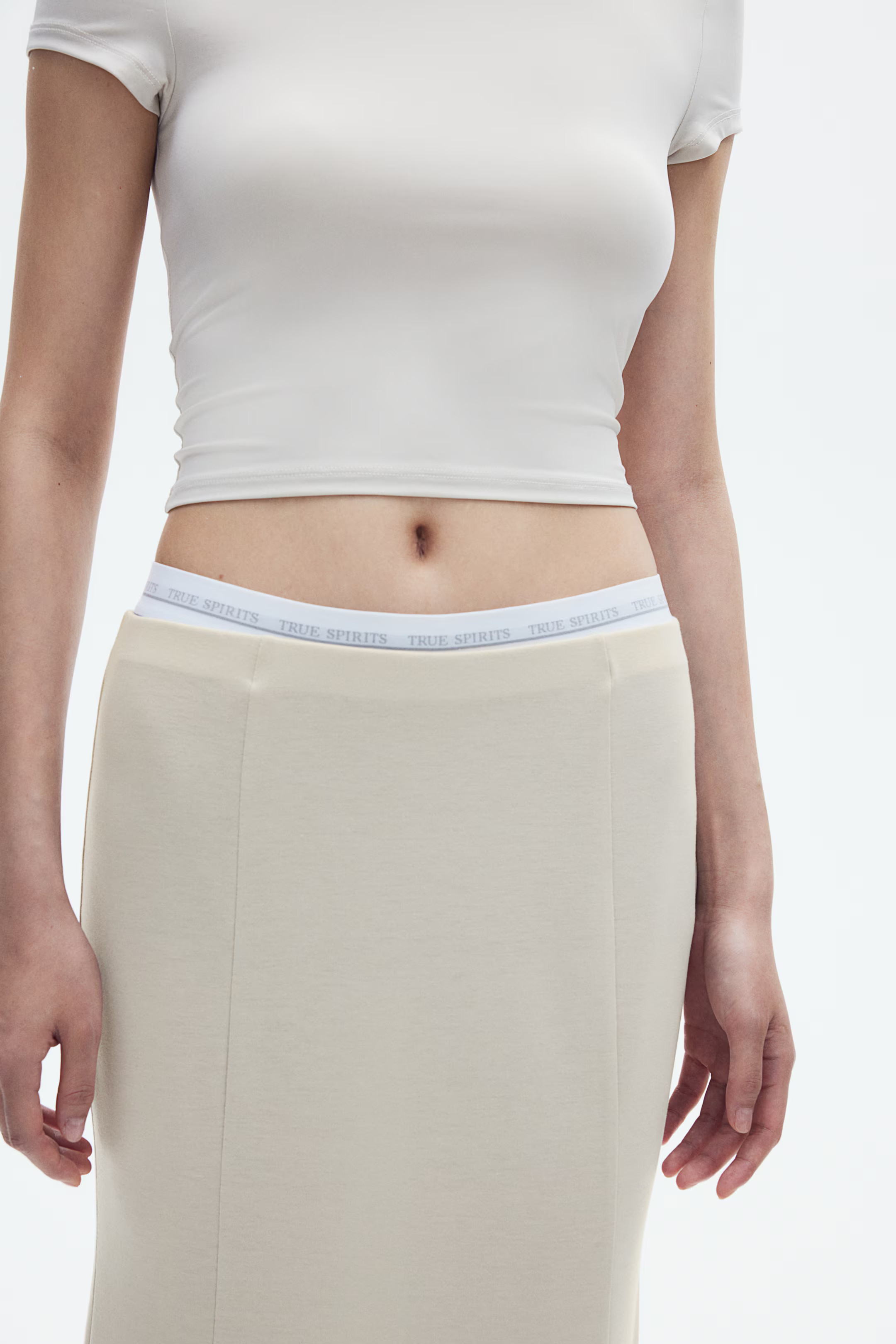 Flared Jersey Skirt | H&M (US + CA)