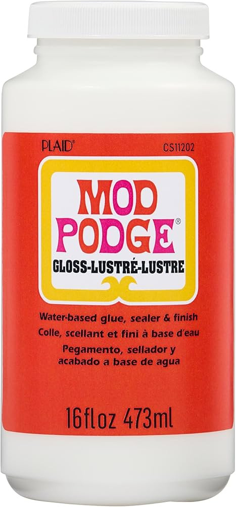 Mod Podge Gloss Sealer, Glue & Finish: All-in-One Craft Solution- Quick Dry, Easy Clean, for Wood... | Amazon (US)