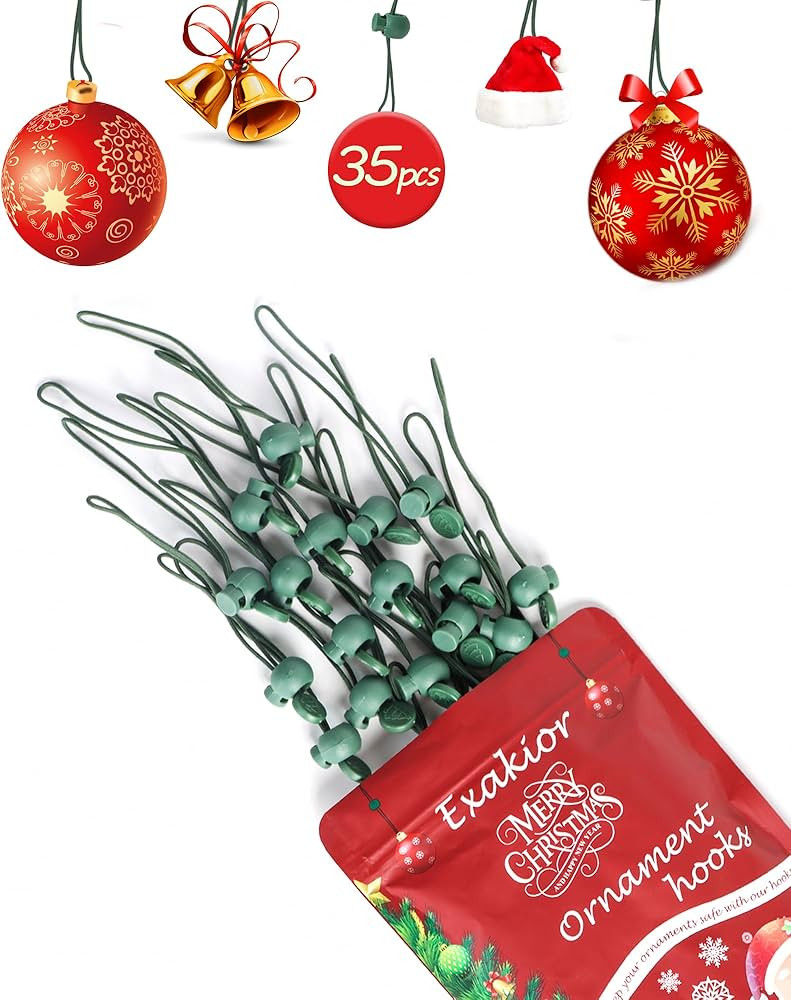 Christmas Ornament Hooks – Essential Christmas Tree Decorating Hangers Great Xmas Ornament Hook... | Amazon (US)