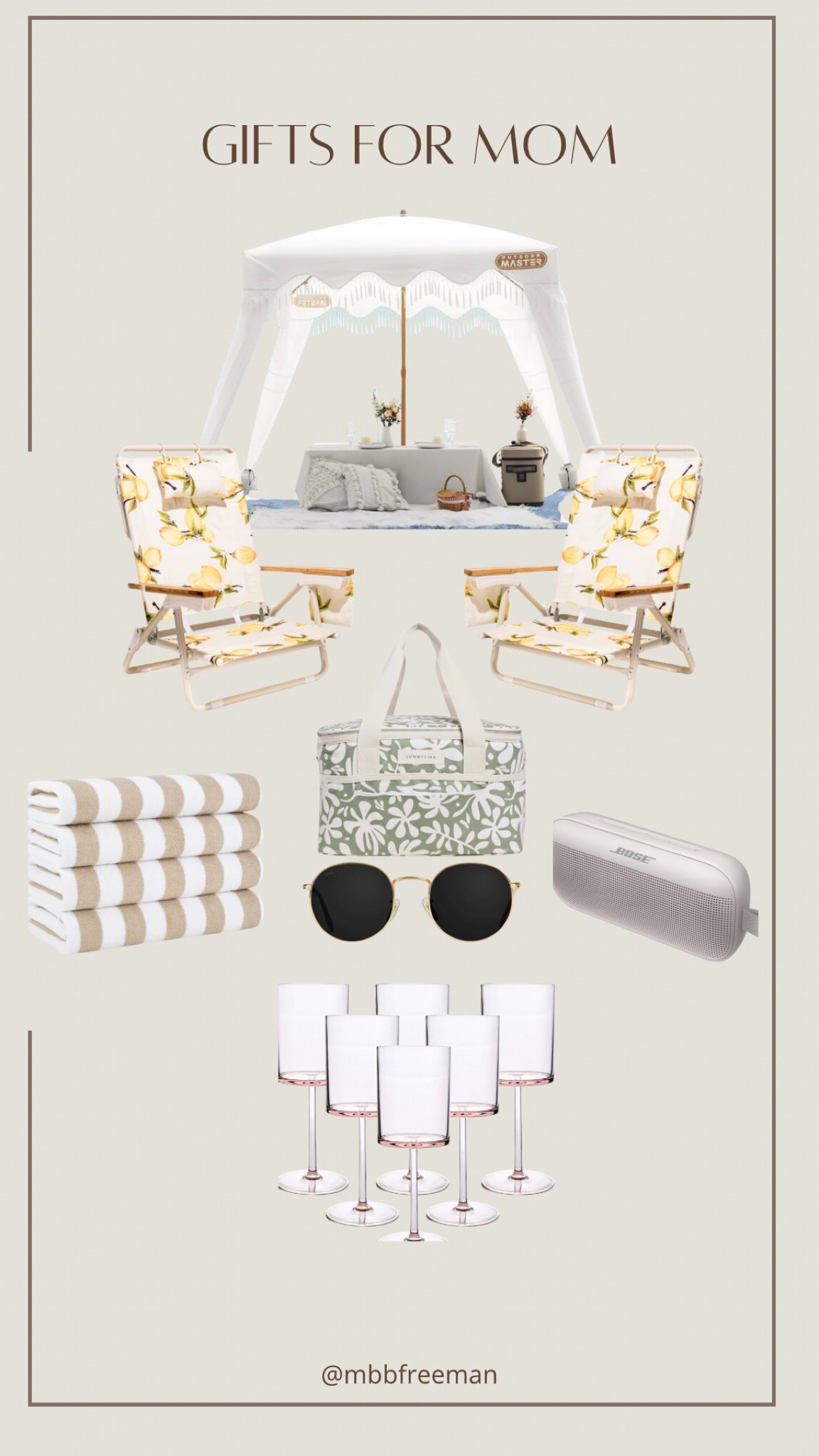 Gift ideas for the mom that loves the beach #mothersday

#LTKGiftGuide #LTKtravel