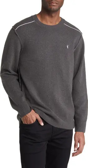 AllSaints Strike Crewneck Sweater | Nordstrom | Nordstrom
