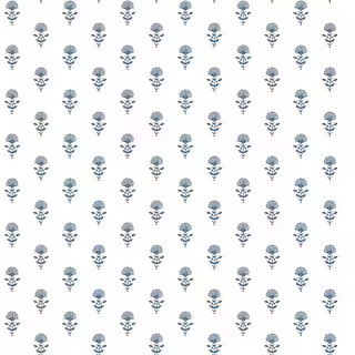 Erin Gates Libby Blue Heather Mini Floral Wallpaper-AST4337 - The Home Depot | The Home Depot