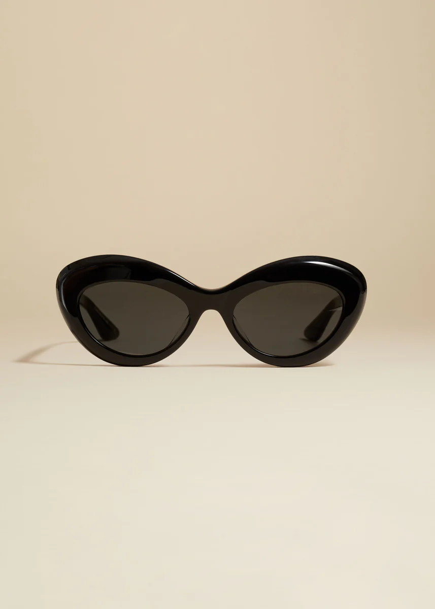 The KHAITE x Oliver Peoples 1968C in Black and Grey | Khaite
