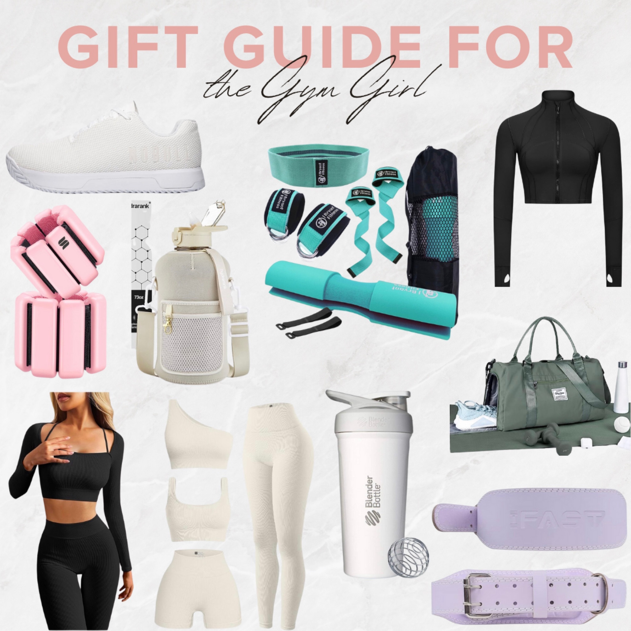 Gift Guide for the Gym Girl! 

#giftsforher

#LTKHoliday #LTKfitness #LTKGiftGuide