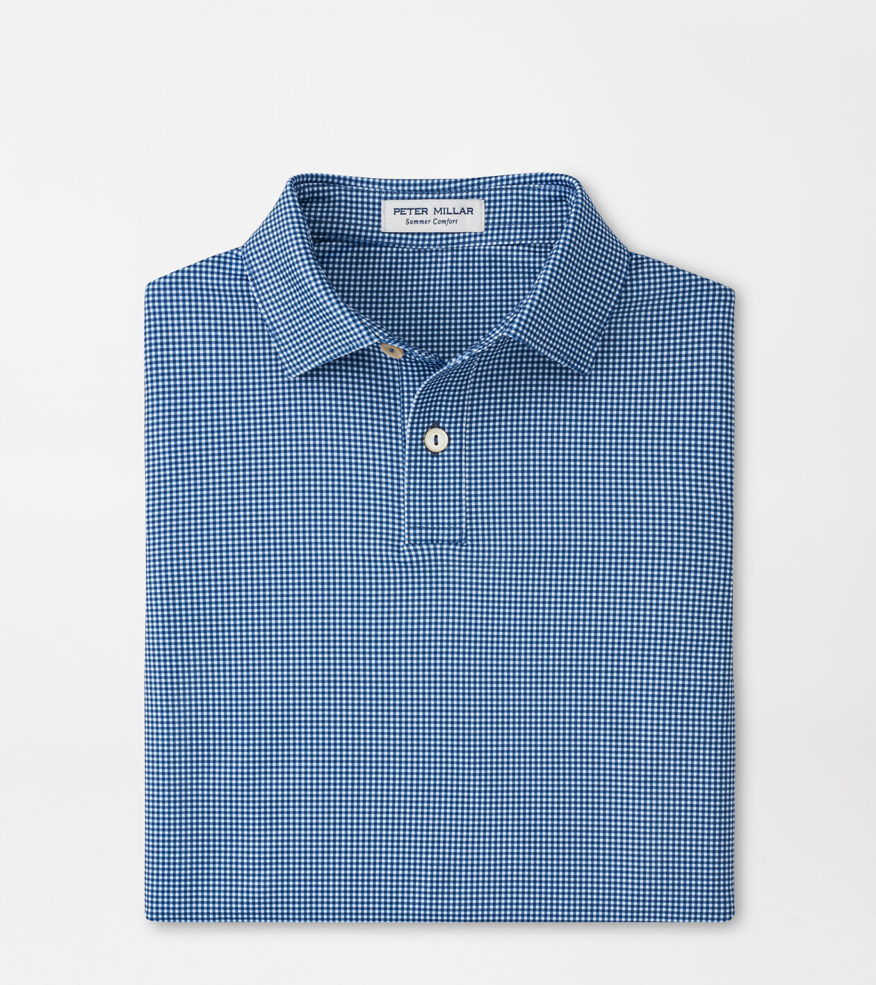 Gingham Youth Performance Jersey Polo | Peter Millar