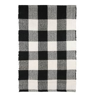 Black & White Buffalo Check Doormat by Ashland® | Michaels | Michaels Stores