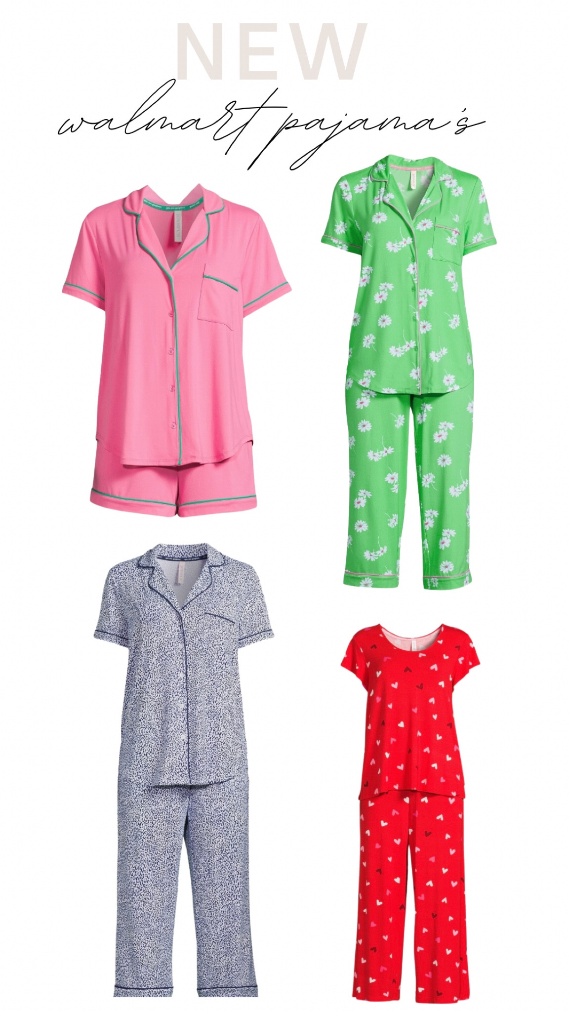 Walmart pj’s are my favorite 💖 

#finds #walmart #walmartfinds #pajamas #style #fyp 

#LTKfindsunder100 #LTKstyletip #LTKfindsunder50