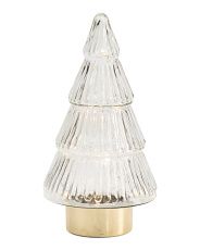 10in Led Lit Tree With Gold Tone Plated Bottom Cap | TJ Maxx