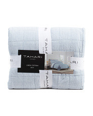 Linen And Cotton Quilt | TJ Maxx