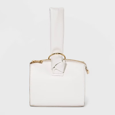 Zip Closure Clutch - A New Day™ Ivory | Target