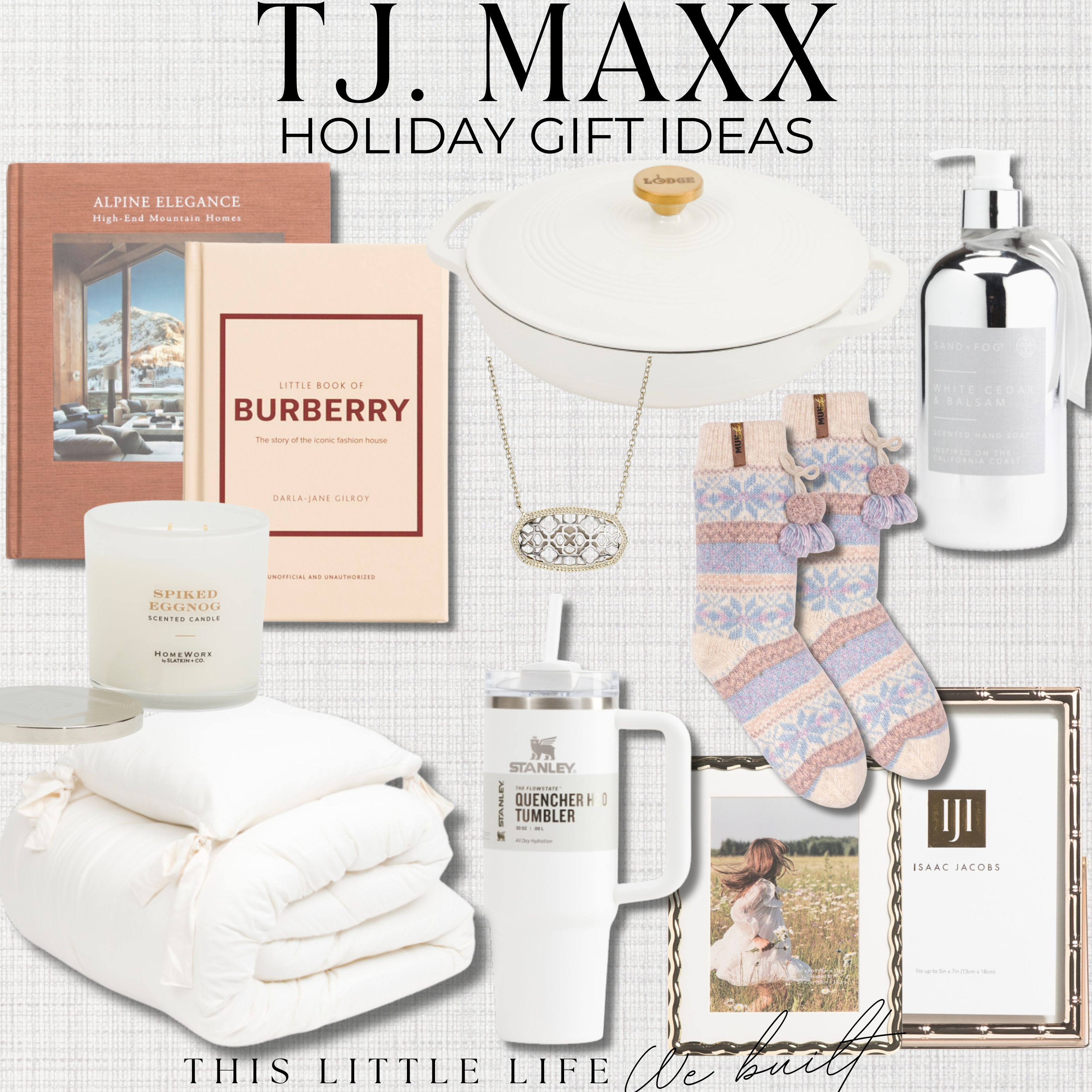 Holiday Gift Ideas from TJ. Maxx!
TJ. Maxx Home / Gifts for Her / Holiday Gifts for Her / Gifts for Mom / Self-Care Gifts / Beauty Essentials / Jewelry Gifts / Home Decor / Cozy Gifts / Perfume Sets / Spa Day at Home / Haircare Must-Haves / Skincare Favorites / Fashion Finds / Personalized Jewelry / Luxurious Handbags / Wellness Gifts / Stylish Tech / Trendy Accessories / Candle Lover’s Picks / Chic Loungewear / Coffee & Tea Sets / Fitness Essentials / Unique Finds for Her / Makeup Kits / Women’s Pj’s / Women’s Robes / Aesthetic Gifts / Coffee Table Books / Aesthetic Cookbooks / 
 

 #LTKGiftGuide #LTKHoliday #LTKHome